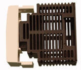 Lettore di prossimit� RF-ID in frutto per scatola 503 con mascherina
